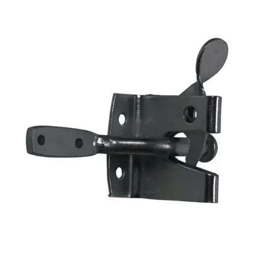 Auto thumb latch 50mm, black