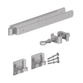 Hinge components for English gates