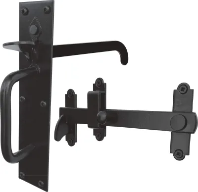 Suffolk latch, black