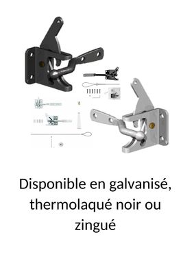 Thumb spring latch