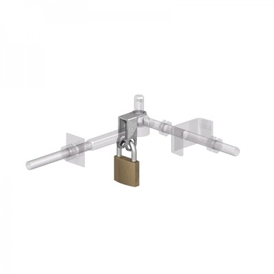 Anti-theft bracket, galvanised