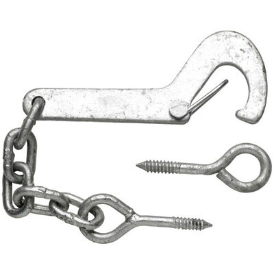 Safety hook & eyes.
