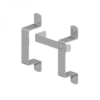 Slip rail bracket, galvanised
