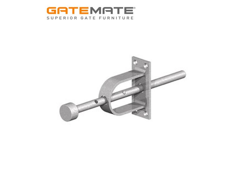 Shoot bolt, galvanised.