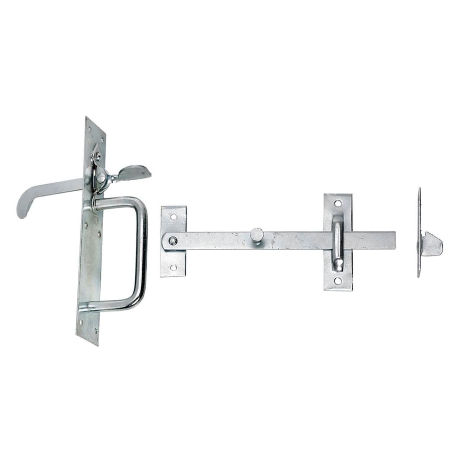Suffolk latch, zinc-plated