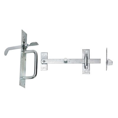 Suffolk latch, zinc-plated