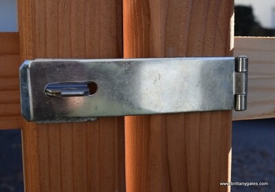 Hasp &amp; staple, light