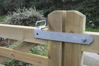 Fastener with handle, galvanised.
