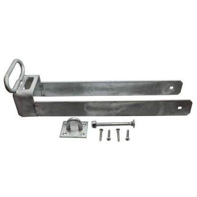 Fastener to padlock, galvanised.