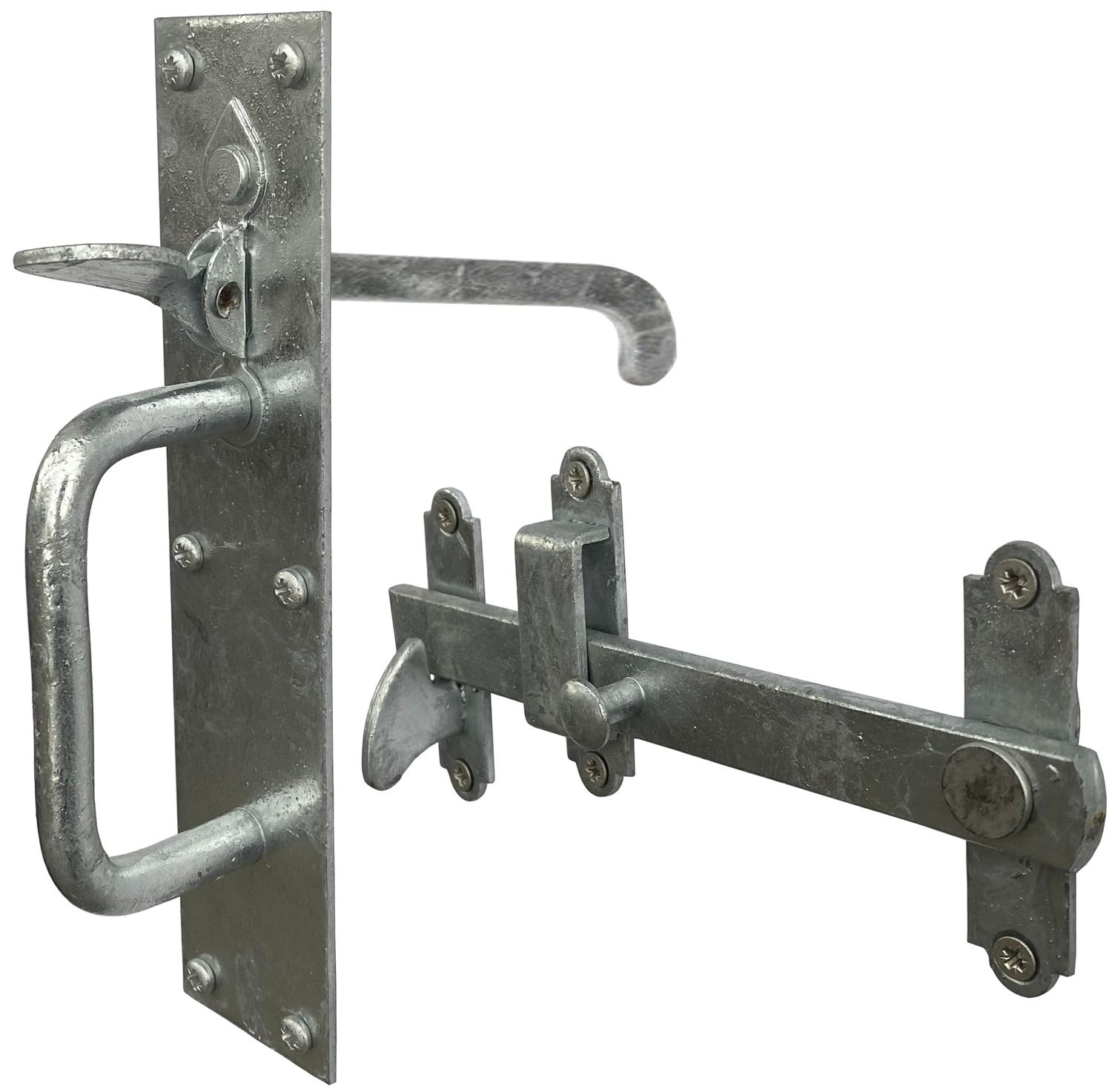 Suffolk latch, "hot dip" galvanised