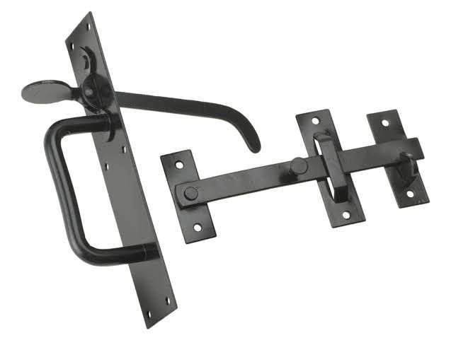 Suffolk latch, black