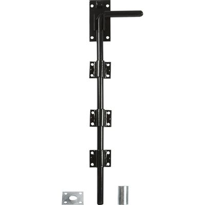 Fastener, 450mm bolt, black on galvanised