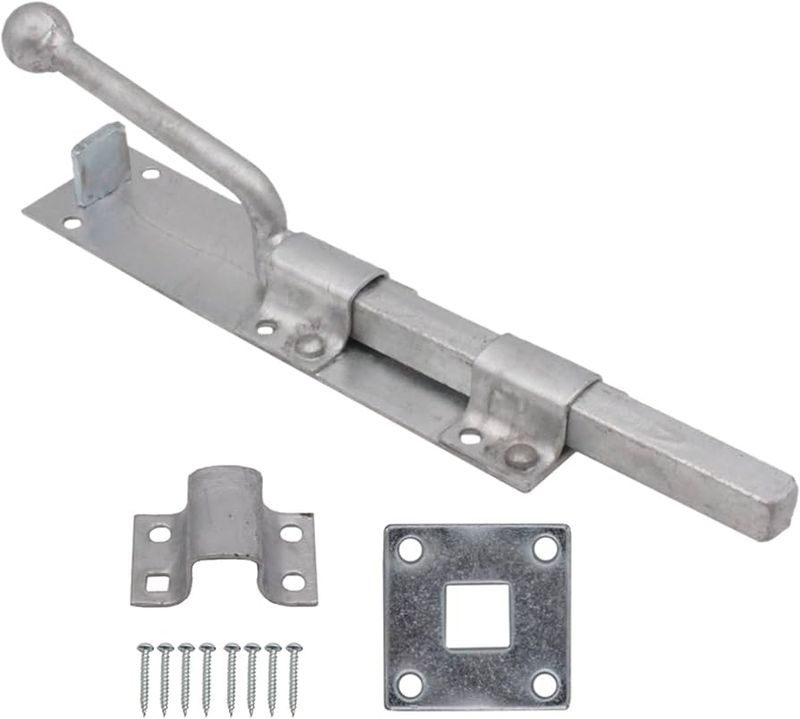 Monkey tail bolt, premium quality, galvanised,