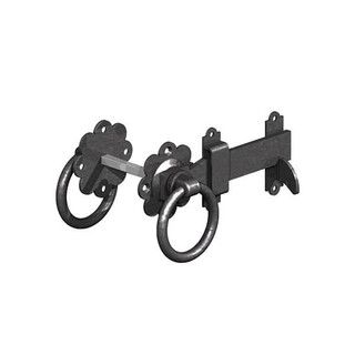 Ring latch, 150mm, black Ring latch, 150mm, black