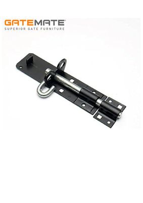 Brenton bolt, 100mm/12mm diameter, black/zinc Brenton bolt, 100mm/12mm diameter, black/zinc