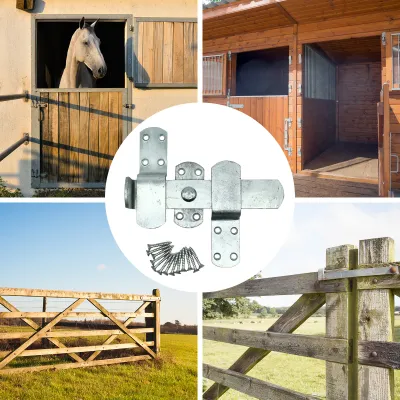 Equestrian, stable door hardware