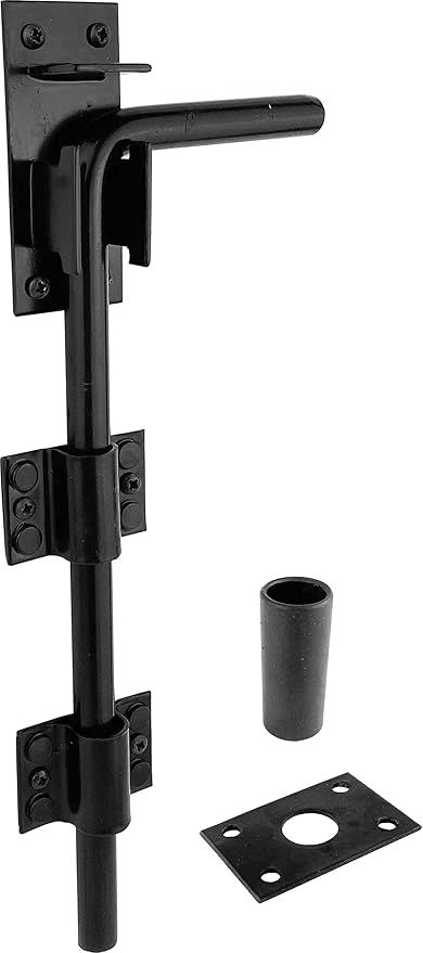 Base bolt, 300 mm adjustable, black