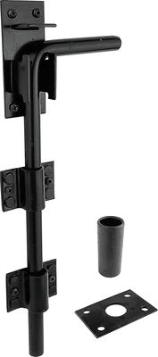 Base bolt, 300 mm adjustable, black
