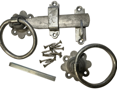 GATEMATE® ; Loquet de portail à anneau, 150 mm, galvanisé