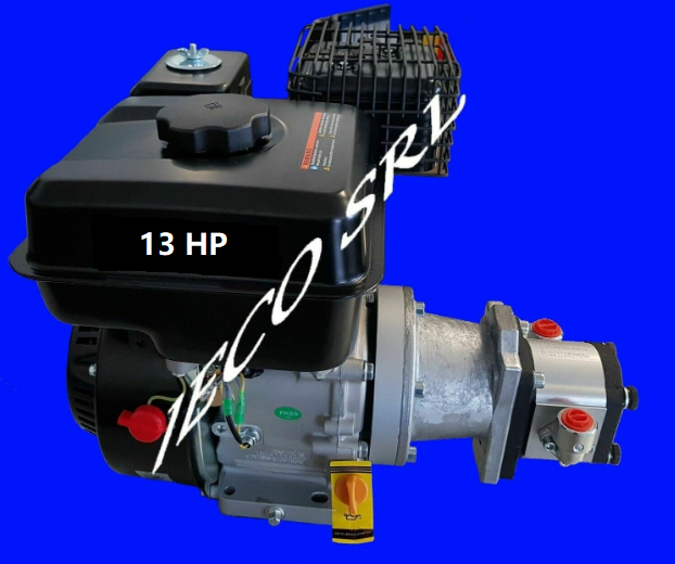 KIT SPACCALEGNA MOTORE BENZINA LONCIN 13 HP POMPA GRUPPO 2