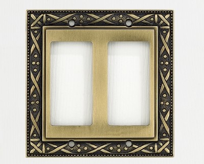 Plaque pour Sortie Électrique Double 09B  /  Cliquez ici