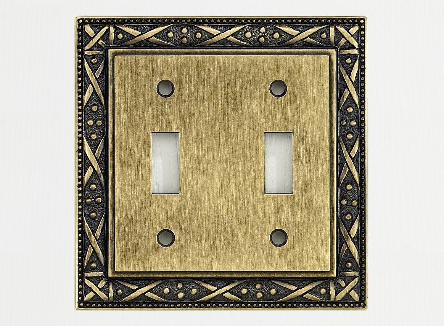 Plaque pour Interrupteur Double 09B  /  Cliquez ici