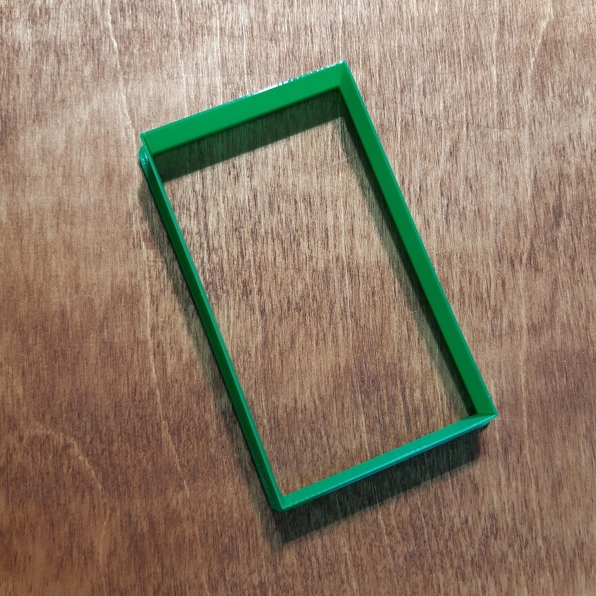 Форма для пряника "Прямоугольник" 10,5х6 см