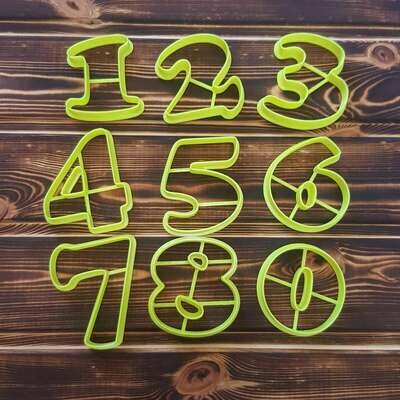 Набор форм для пряников "Цифры №2" (9-11 см)