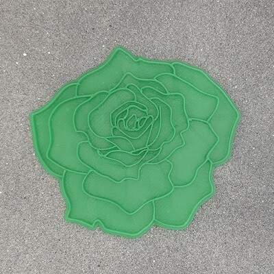 Штамп для пряников "Роза №1" (12 х 11 см)