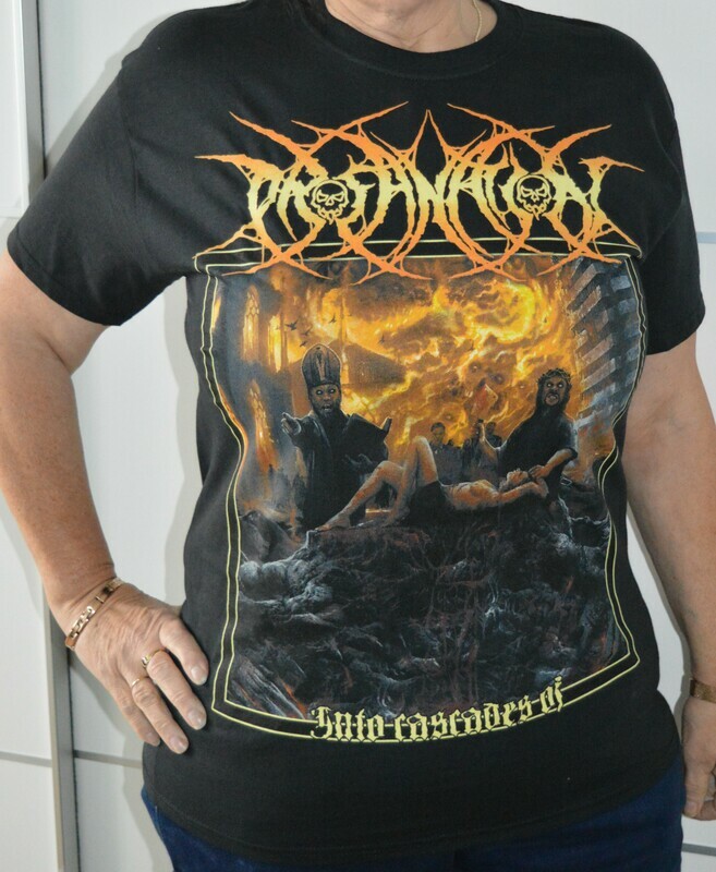 T-Shirt/ Longsleeve Into Cascades Of Blood And Burning Soil