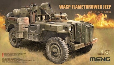 "MENG" VS-012 "автомобиль" пластик 1/35MB Military Vehicle WASP Flamethrower