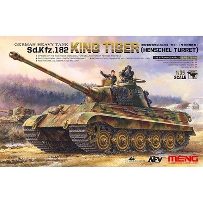 "MENG" TS-031 "танк"German Heavy Tank Sd.Kfz.182 King Tiger (Henschel Turret) 1/35