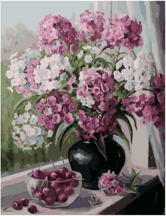 Картина по номерам PK 79031 Мамины любимые цветы (Воробьёва Ольга) 40х50см