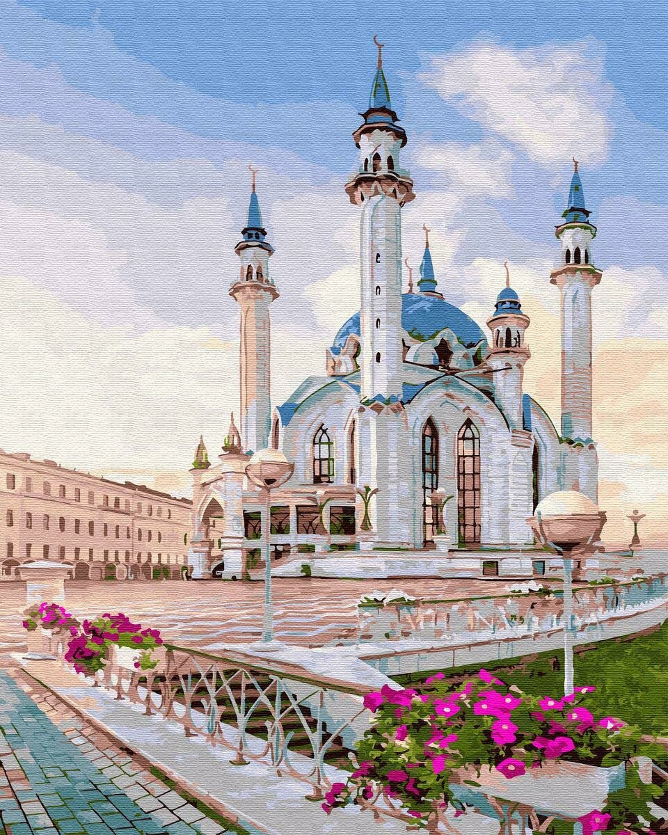 Картины по номерам 40х50см "Мечеть Кул-Шариф" ВанГогВоМне, ZX 23497