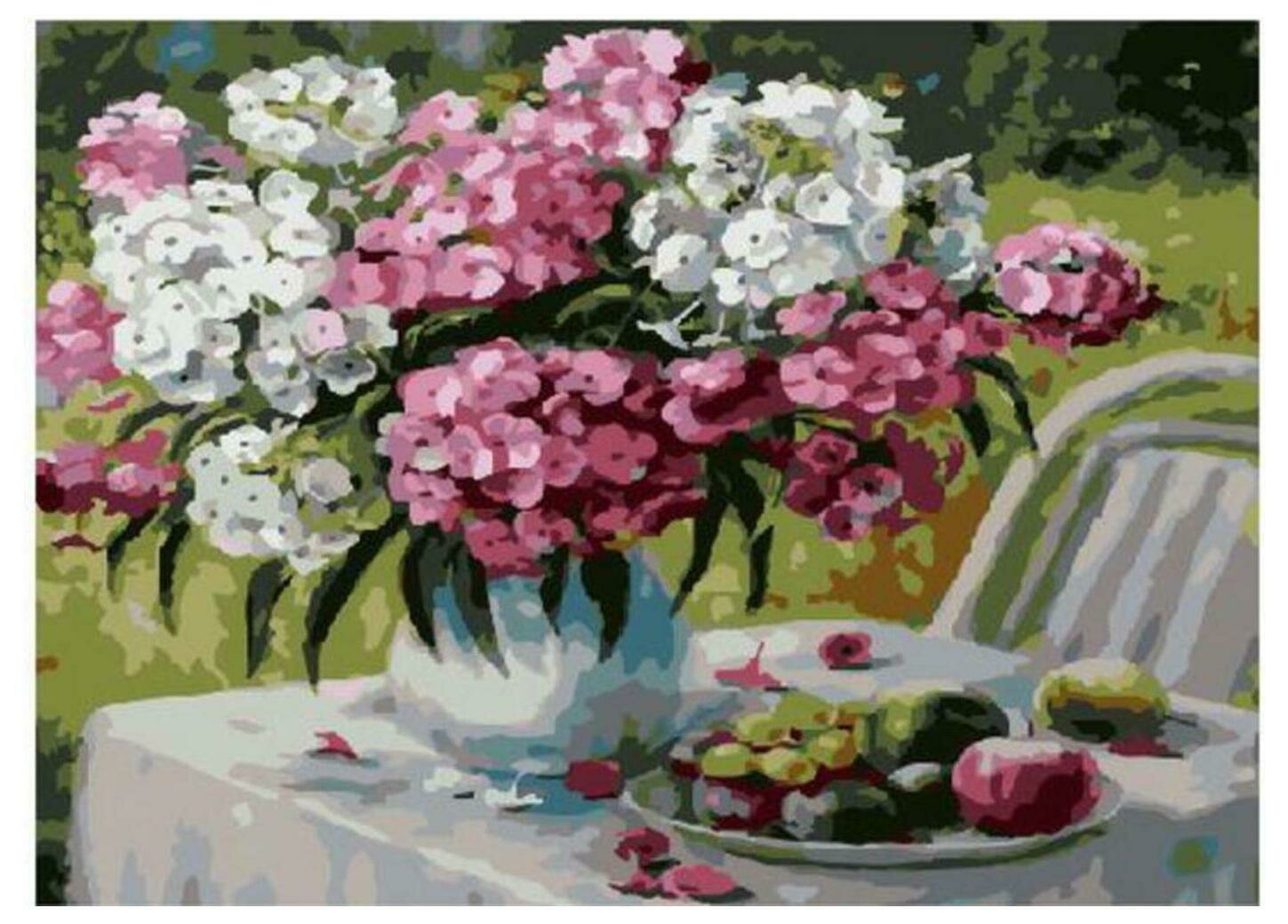 Картина по номерам Paintboy Original PKC 79057 Флоксы в моем саду (Воробьёва Ольга) 30*40