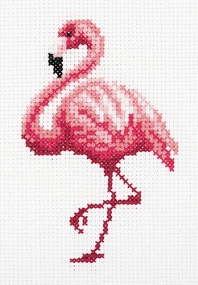 "Klart" набор для вышивания 8-452 "Фламинго" 10x14 см