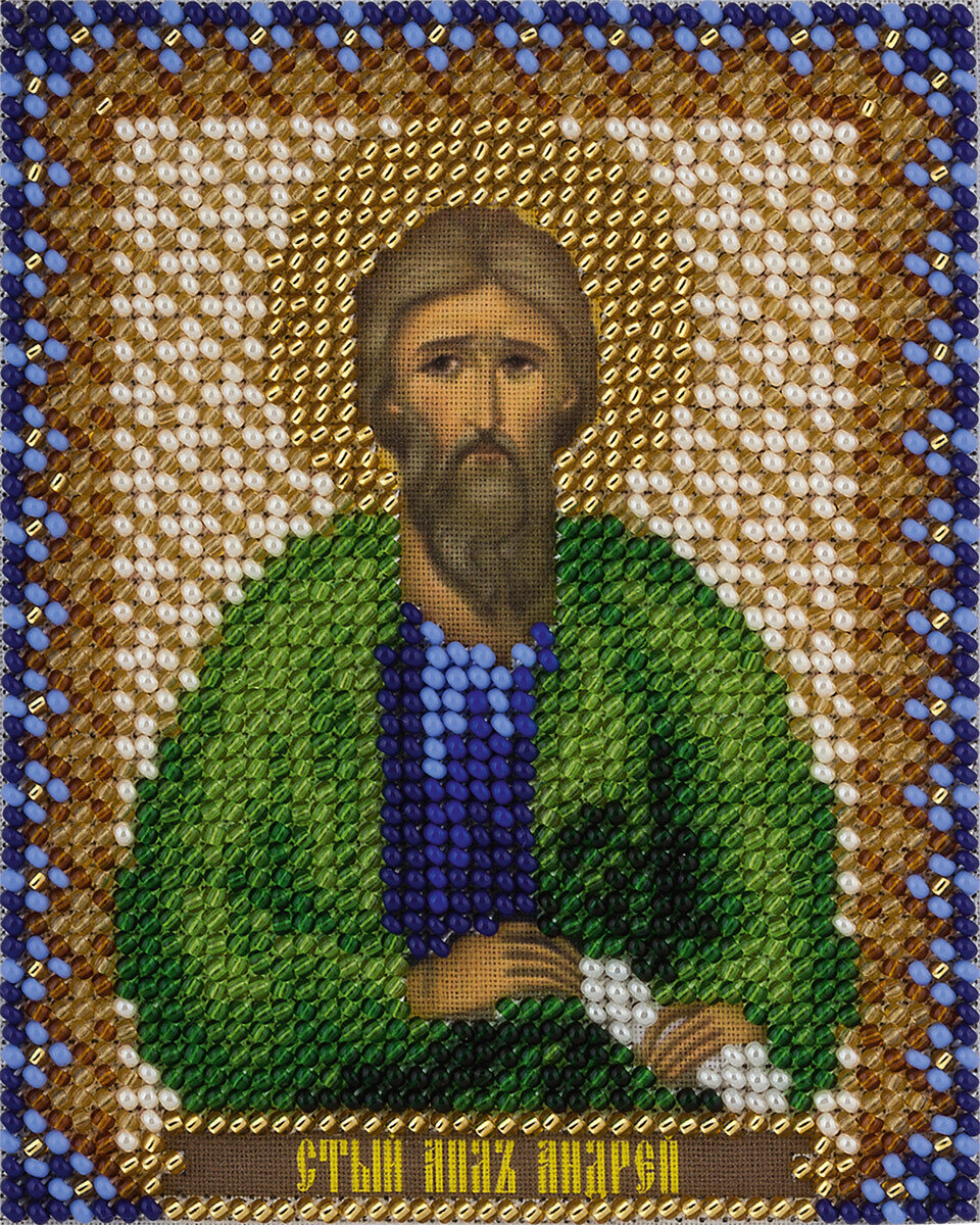 Набор для вышивания "PANNA" CM-1545 "Икона Святого апостола Андрея" 8,5x10,5 см