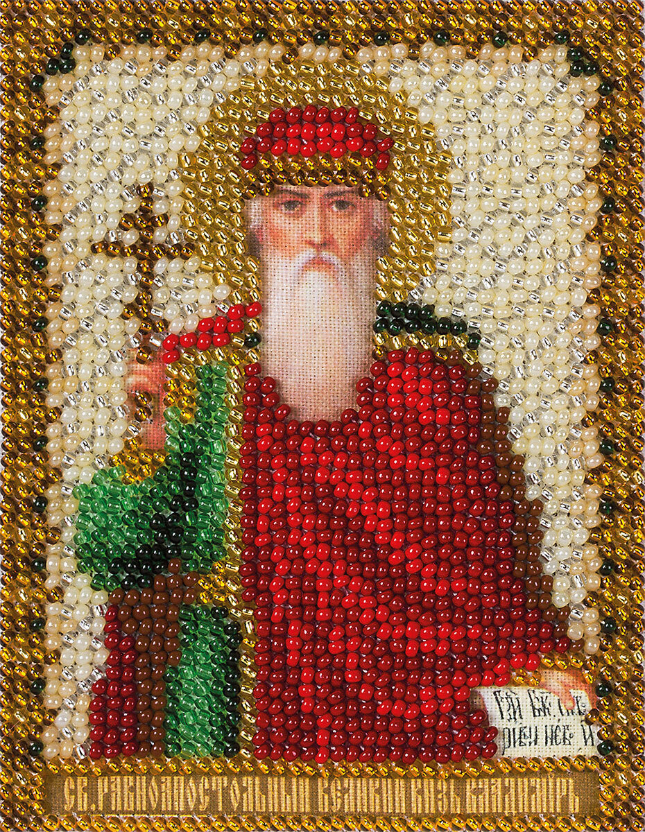 Набор для вышивания "PANNA" CM-1211 "Икона равноапостольного Великого князя Владимира" 8,5x10,5 см