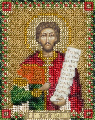 Набор для вышивания "PANNA" CM-1931 "Икона Святого мученика Виктора Месукевийского, Грузинского" 8,5x11 см