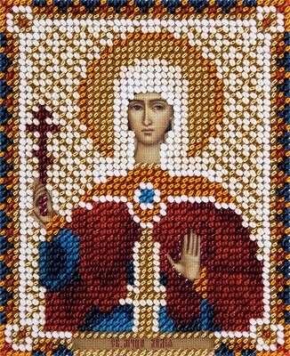 Набор для вышивания "PANNA" CM-1782 "Икона Святой мученицы Лидии Иллирийской" 8,5x11 см
