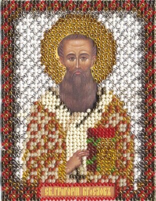 Набор для вышивания "PANNA" CM-1212 "Икона Святителя Григория Богослова" 8,5x10,5 см