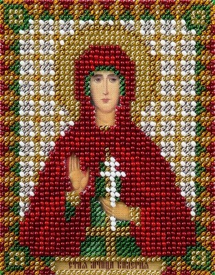 Набор для вышивания "PANNA" CM-1748 "Икона Святой мученицы Калерии Кесарийской" 8,5x11 см
