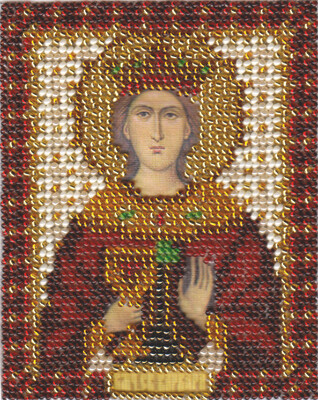 Набор для вышивания "PANNA" CM-1210 "Икона Св. Великомученицы Варвары" 8,5x10,5 см