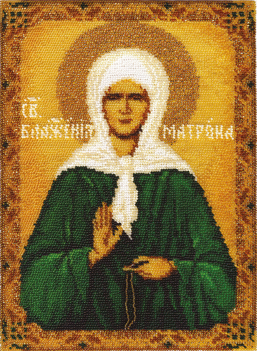 Набор для вышивания "PANNA" CM-1158 ( ЦМ-1158 ) "Икона Св. Матрона Московская"