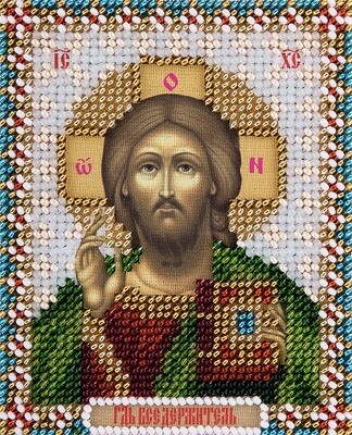 Набор для вышивания "PANNA" CM-1819 "Икона Господа Вседержителя" 8,5x11 см
