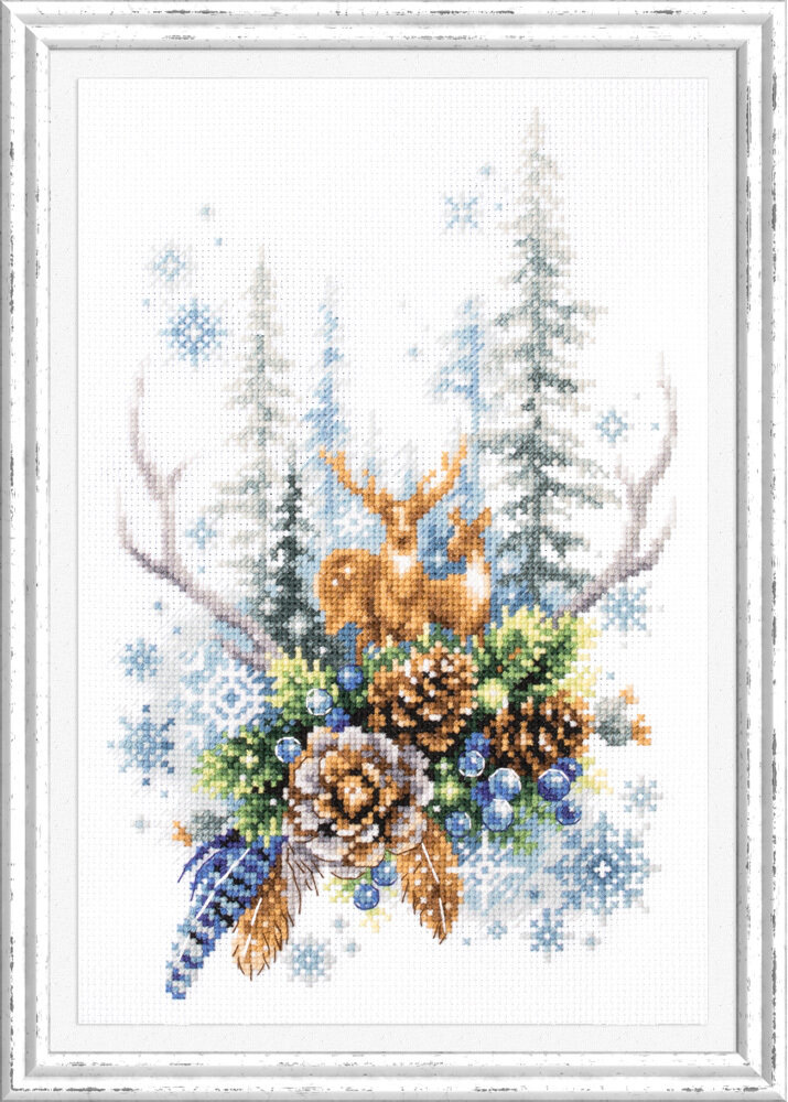Набор для вышивания "Чудесная Игла" 200-017 "Дух зимнего леса"