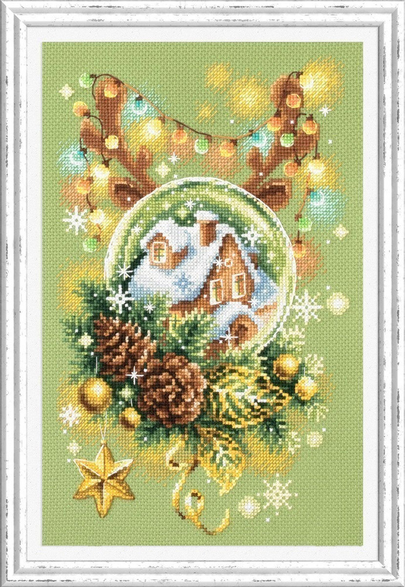 Набор для вышивания "Чудесная Игла" 100-245 "Светлое Рождество" 17х27см