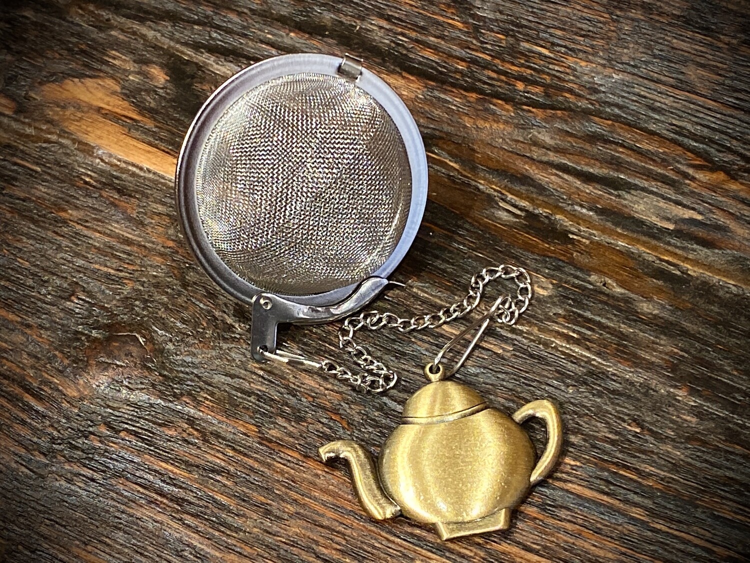 Tea Ball Bronze Teapot