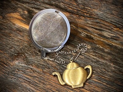 Tea Ball Bronze Teapot