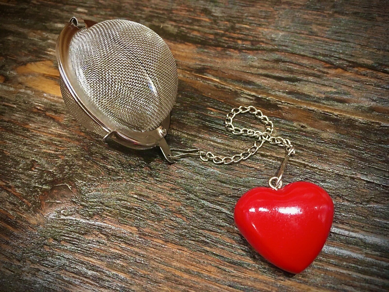 Tea Ball Heart